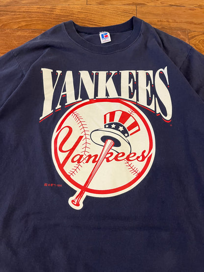1996 New York Yankees Vintage Russell Tee (XL)