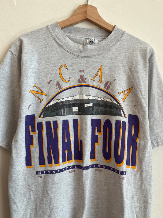 1992 NCAA Final Four Minneapolis Minnesota Cropped Tee (M)