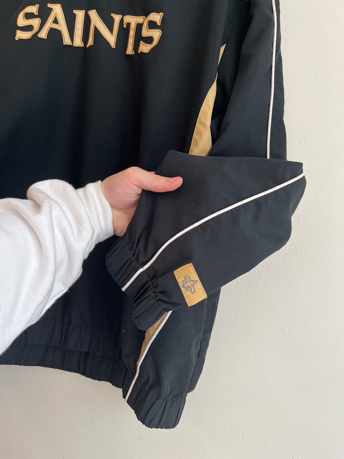 00s New Orleans Saints Two Tone Windbreaker (L)