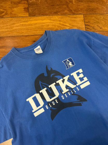 00s Duke Blue Devils Big Mascot Tee (XL)