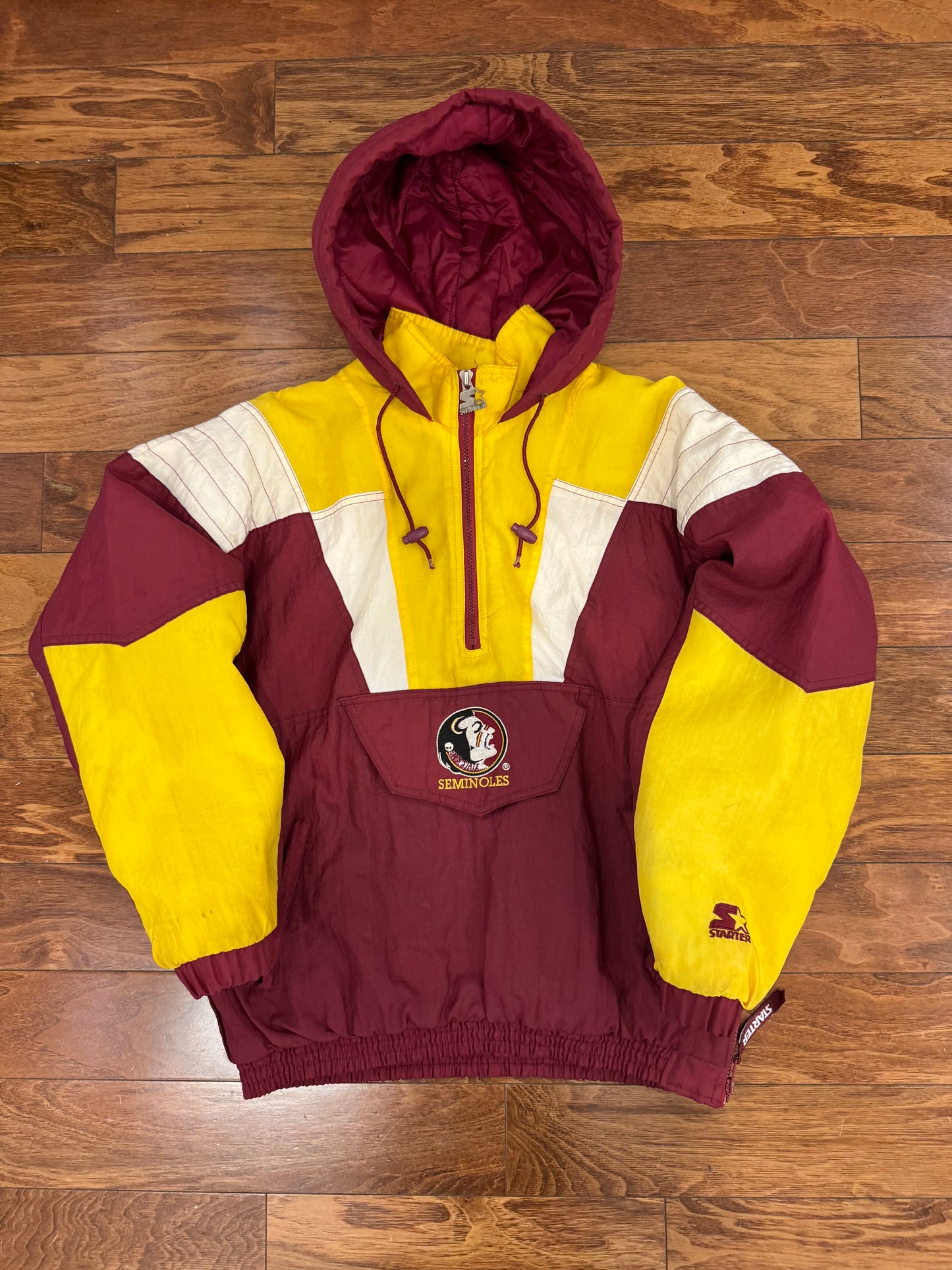 90s Florida State University (FSU) Starter Puffer Jacket (M)