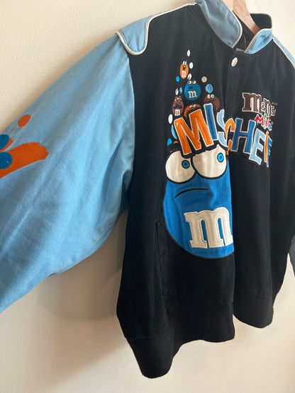 00s M&Ms Minis Mischeif Nascar Racing Jacket (Youth XXL)