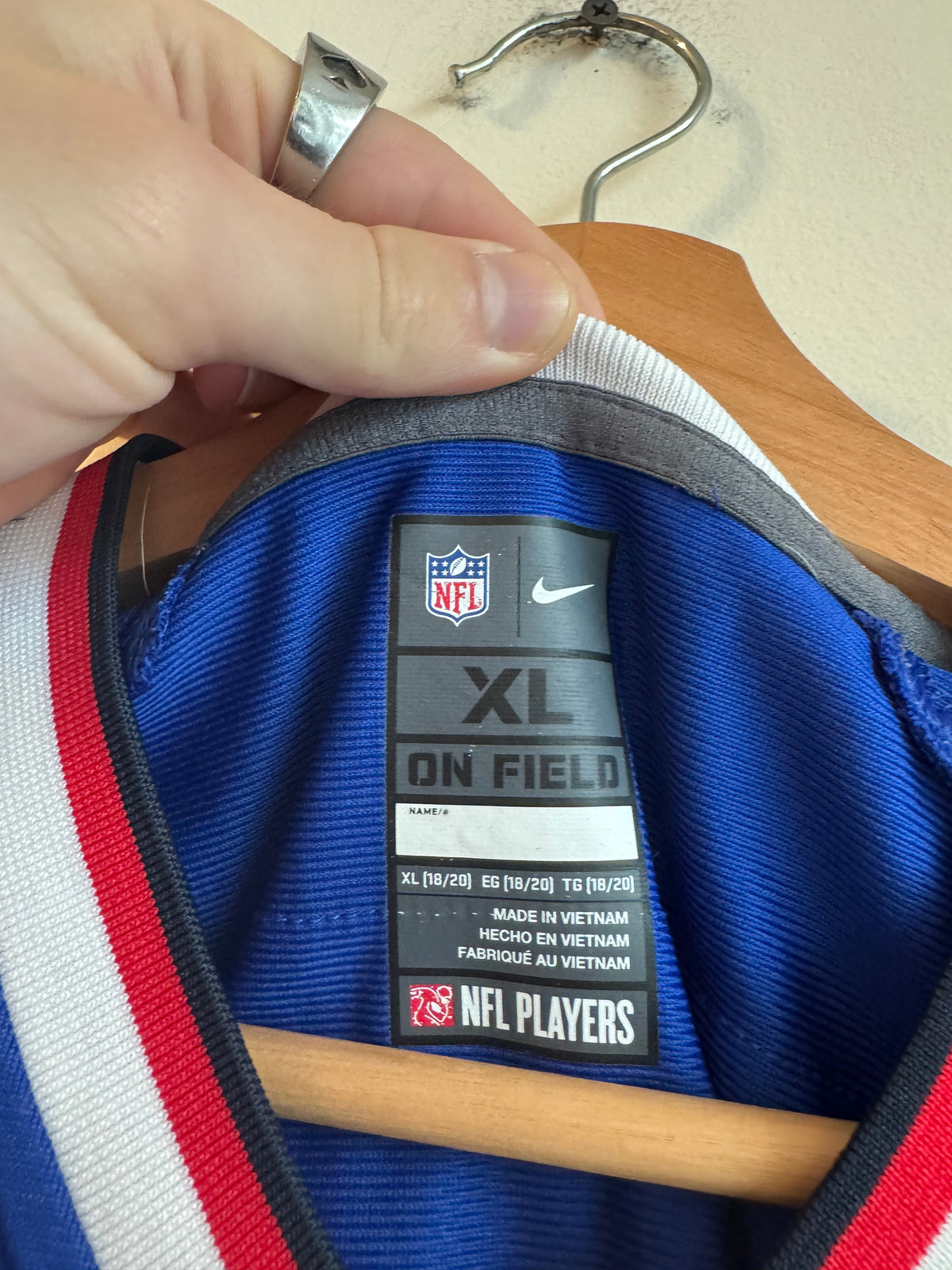 2022 Buffalo Bills Josh Allen Nike Home Jersey (Youth XL)