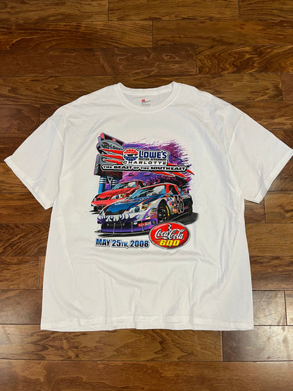 2008 Lowe's "Beast Of The Southeast" Coca Cola 600 Nascar Tee (XXL)