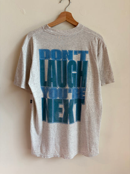1995 Charlotte Hornets Taz “Don't Laugh You’re Next” Graphic Tee (M)
