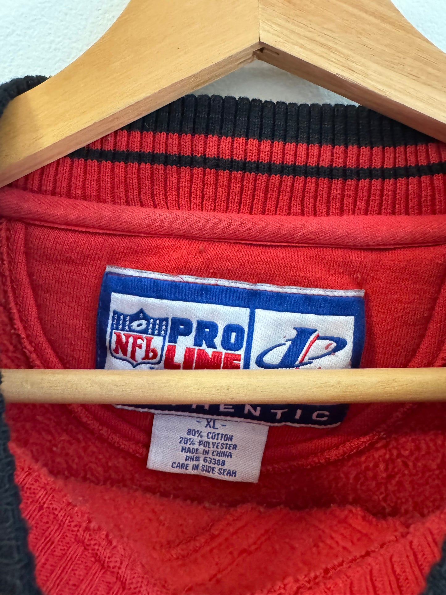 1990s Kansas City Chiefs Logo Athletic Pro Line Crewneck (XL)