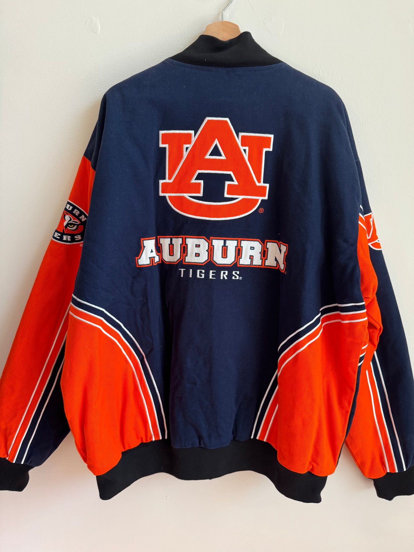 00s Auburn Tigers Vintage Racing Jacket (XXL)