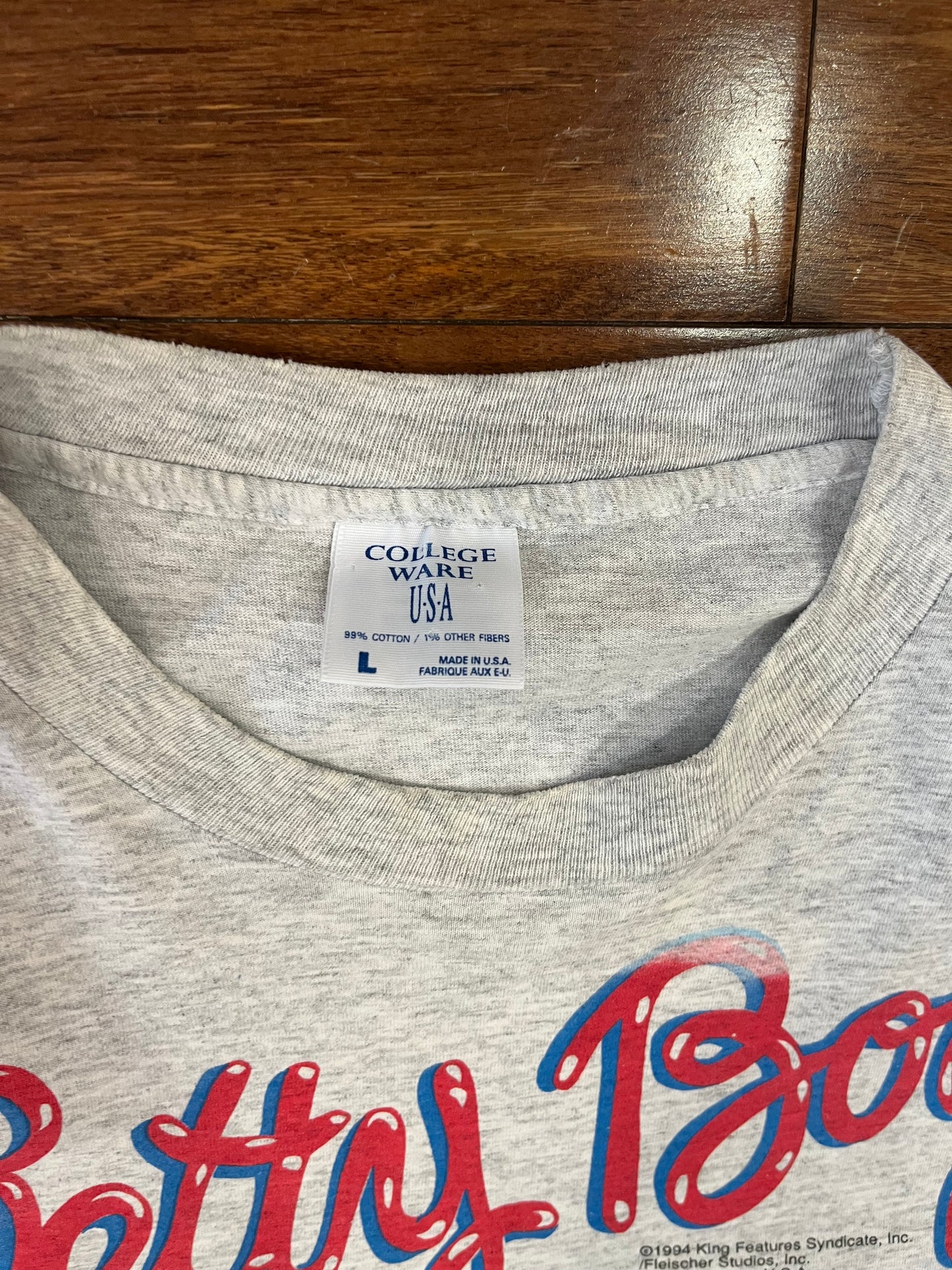 1994 Betty Boop Workout Tee (L)