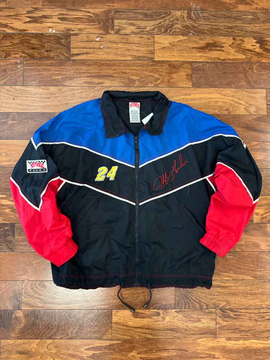 90s Jeff Gordon Nutmeg Nascar Windbreaker (L)