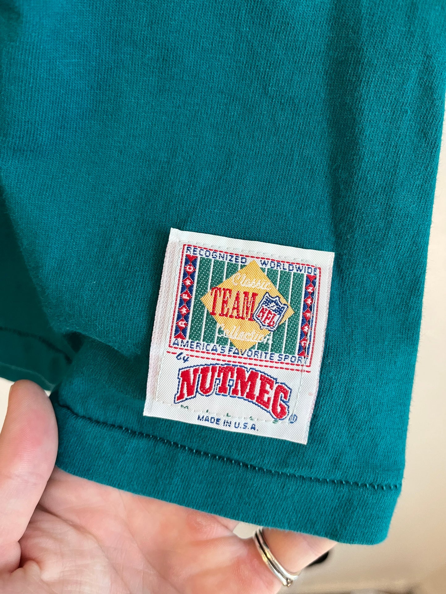 1993 Miami Dolphins Member Club Teal Tee (L)