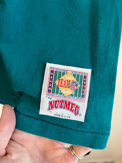 1993 Miami Dolphins Member Club Teal Tee (L)