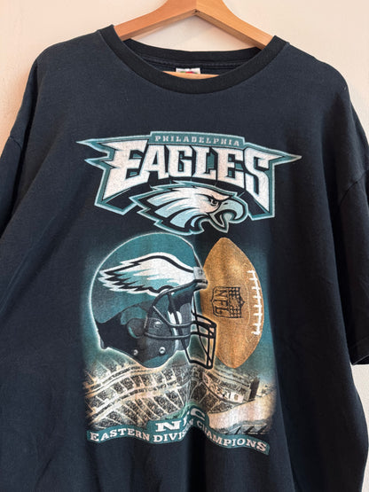 2004 Philadelphia Eagles Helmet Roster Tee (XXL)