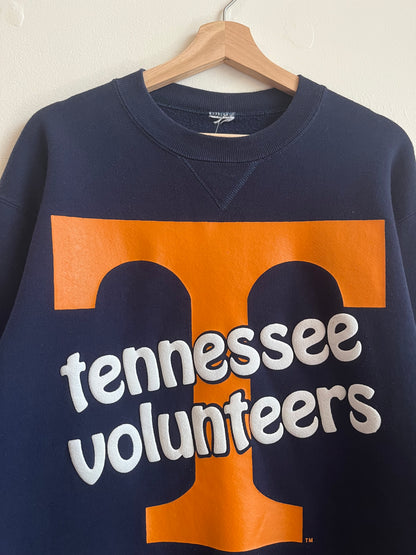 1990s Tennessee Volunteers Puff Print Crewneck (L)