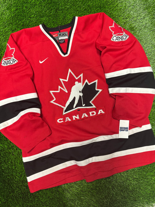 2001-02 Vintage Team Canada Nike Hockey Jersey (XXL)