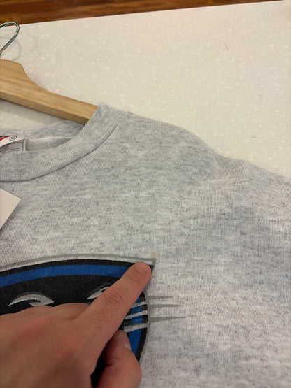 90s Carolina Panthers Paw Print Nike Crewneck (XL)