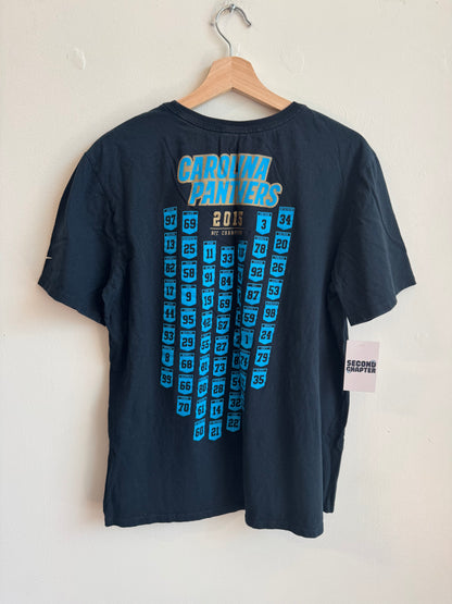 2015 Carolina Panthers NFC Champions Super Bowl Nike Tee (L)