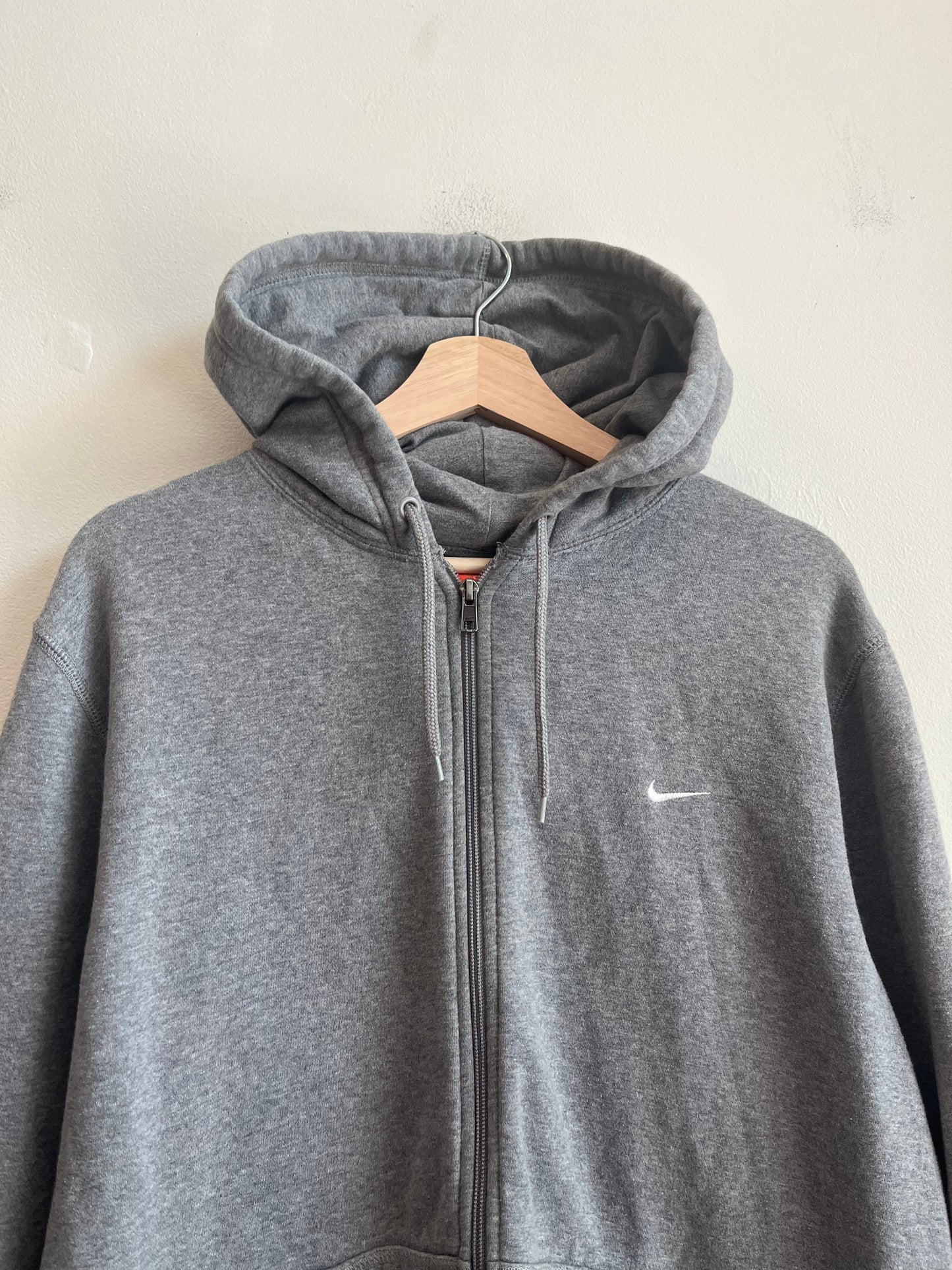 00s Nike Swoosh The Athlete Department Grey Zip Up (XL)