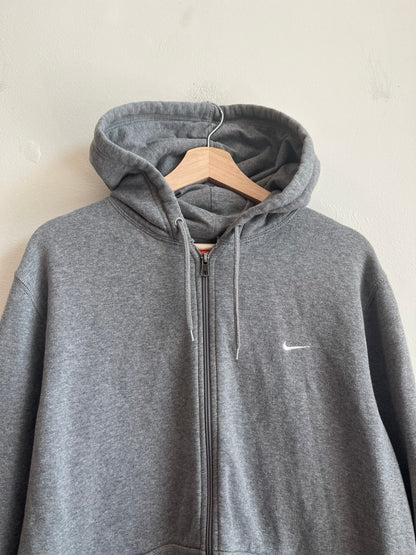 00s Nike Swoosh The Athlete Department Grey Zip Up (XL)