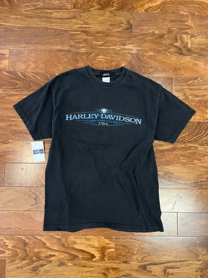 2002 Harley Davidson Georgia Black Tee (L)