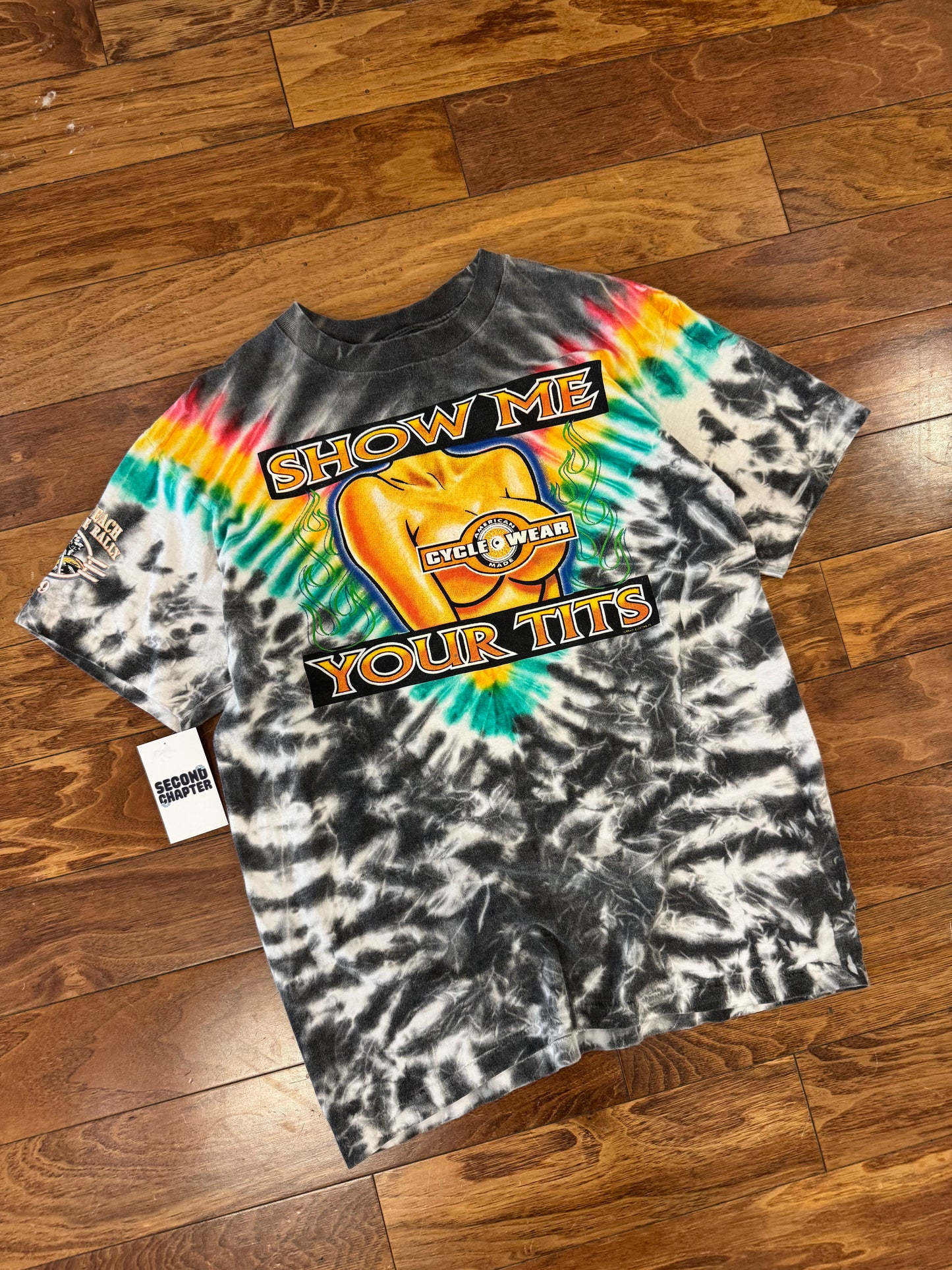 1999 Bike Week "Show Me Your Tits" Vintage Tee (L)
