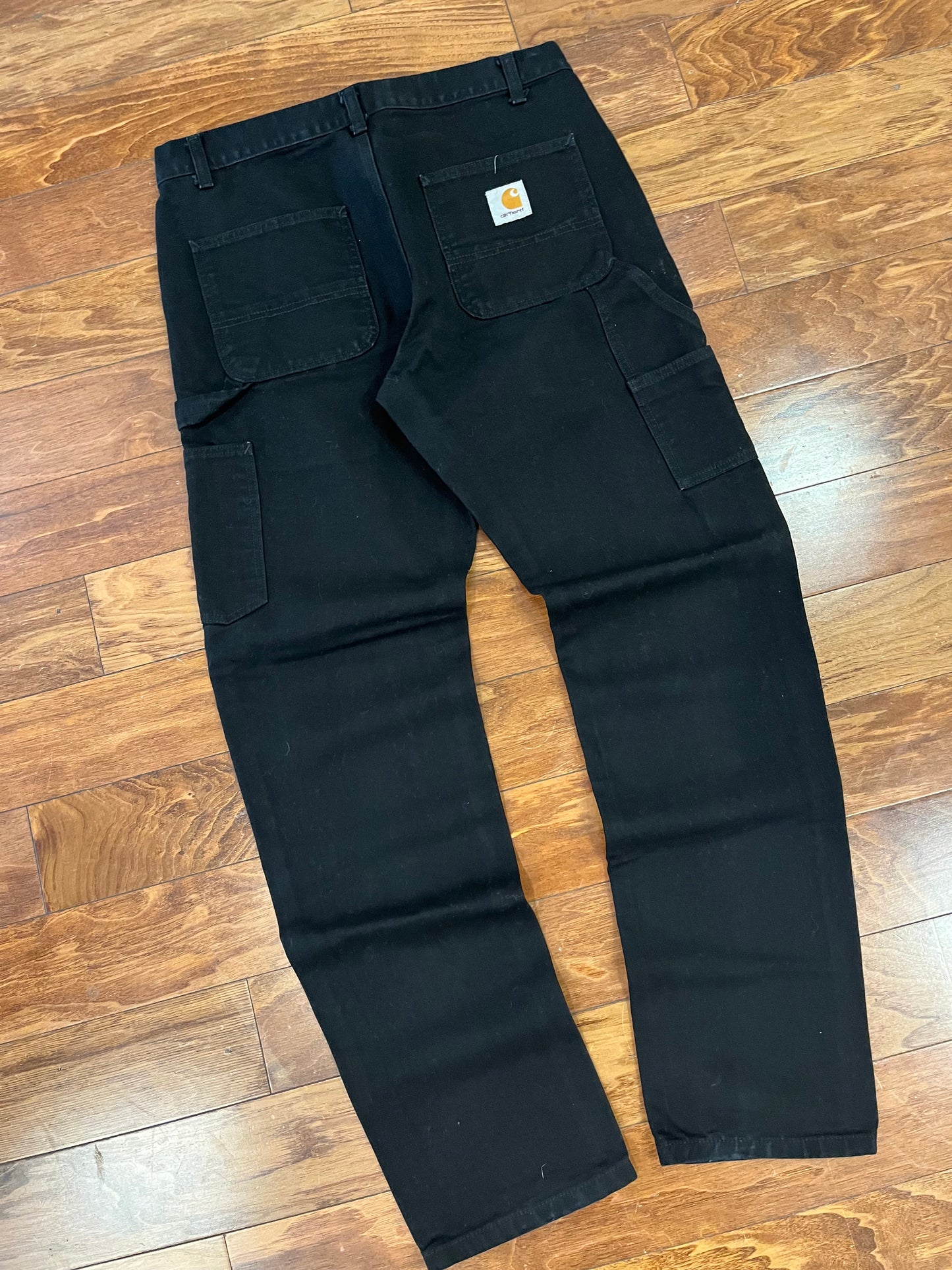 Carhartt WIP Black Carpenter Pants (32 x 34)