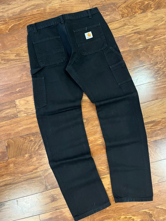 Carhartt WIP Black Carpenter Pants (32 x 34)