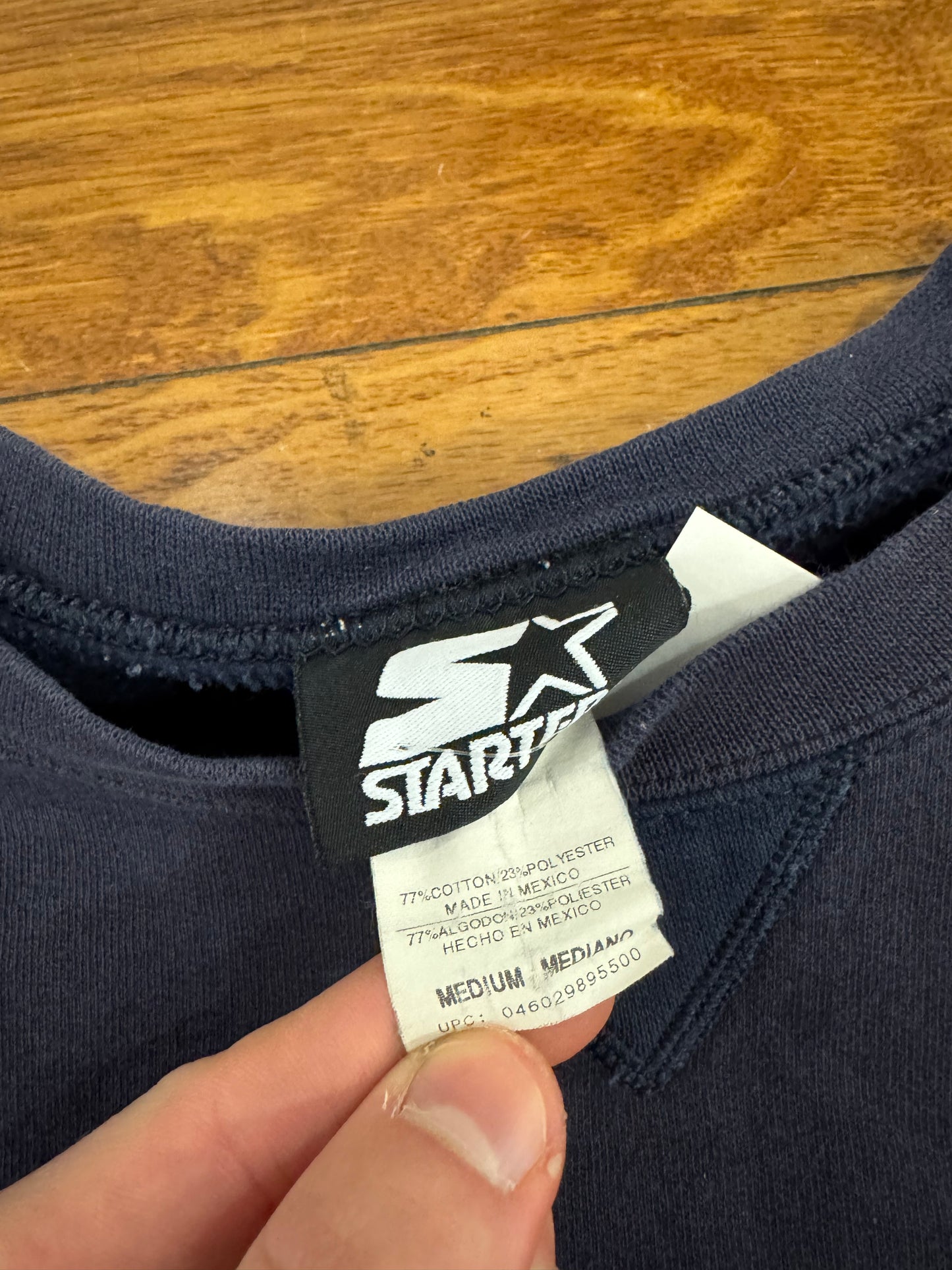 00s Starter Faded Blue Essential Crewneck (M)
