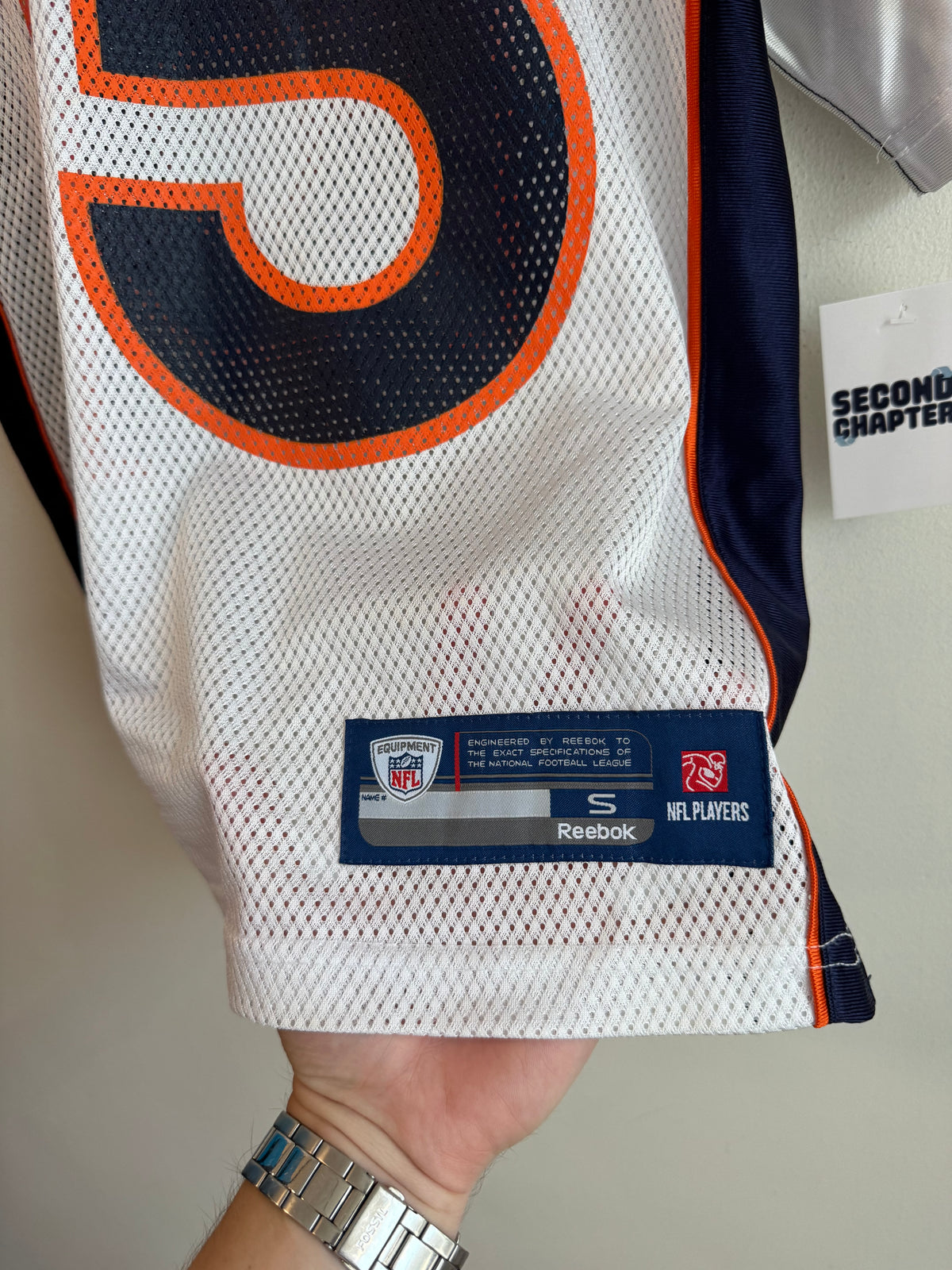 00s Denver Broncos Tim Tebow Reebok Away Jersey (S)