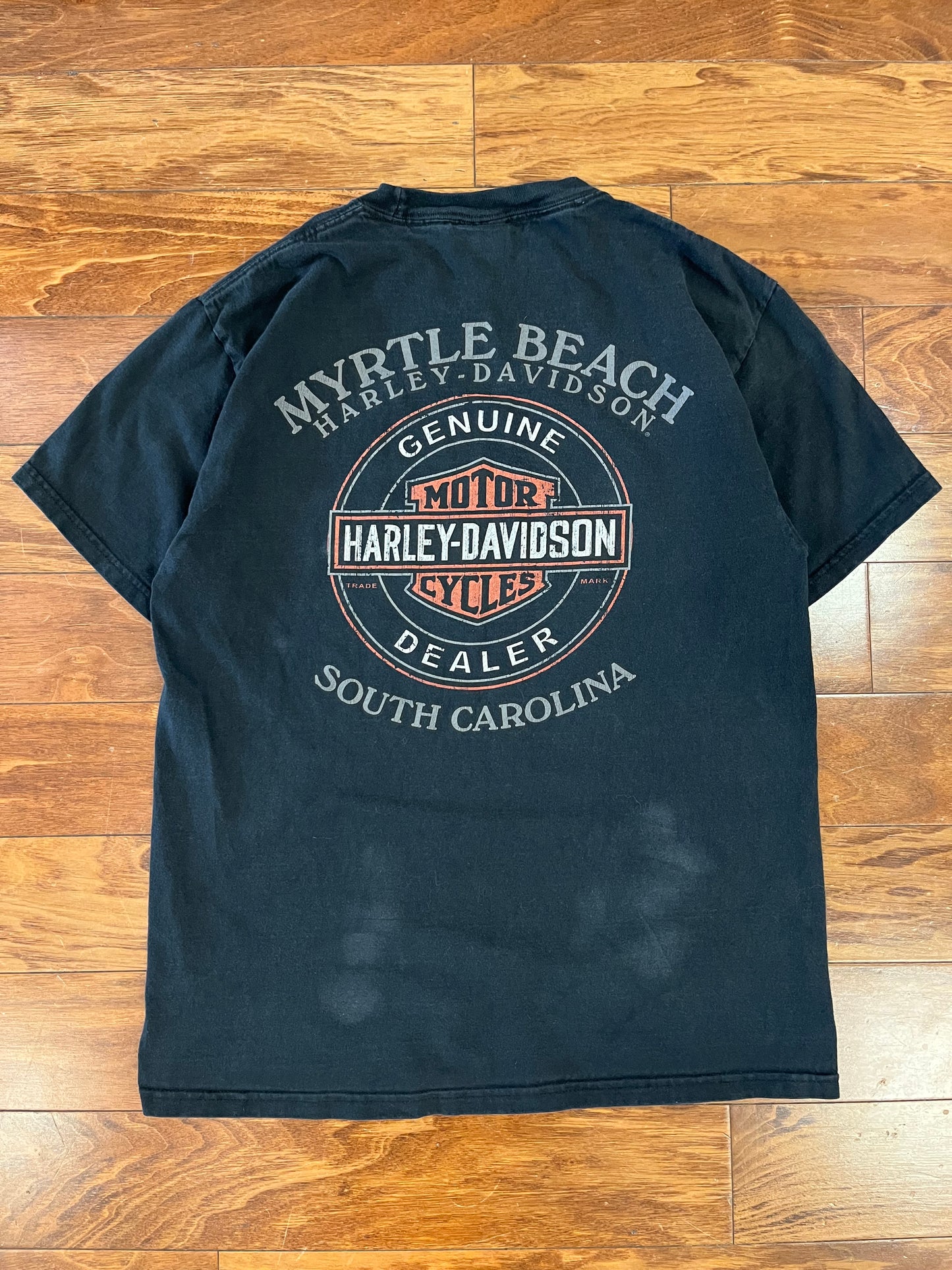 00s Harley Davidson Tribal Tee (M)