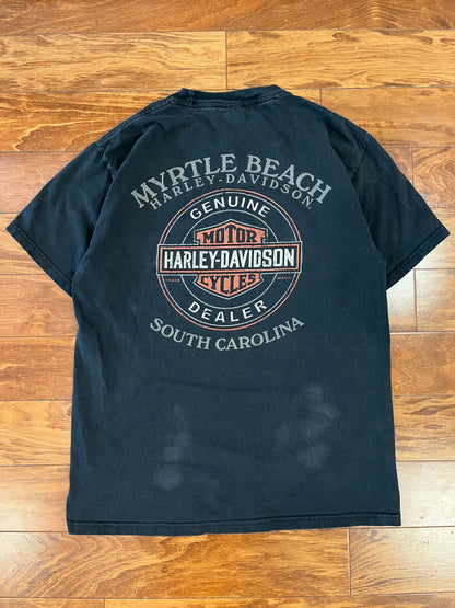 00s Harley Davidson Tribal Tee (M)