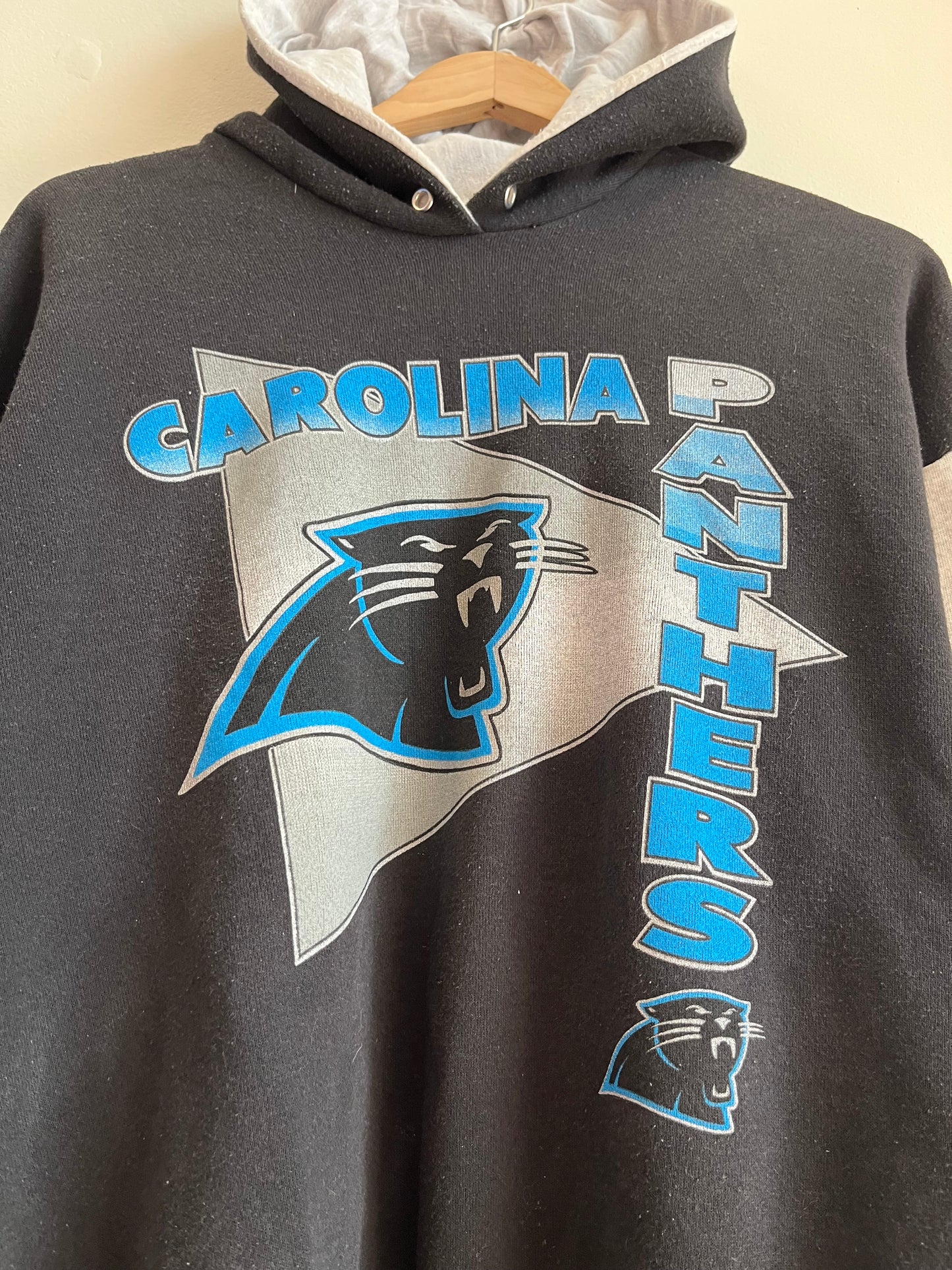 90s Carolina Panther Two Tone Rare Hoodie (XL)