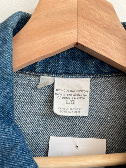 90s Camel Cigarette Jean Jacket (L)