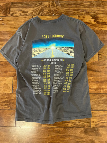 2008 Bon Jovi Lost Highway Music Tour Tee (M)