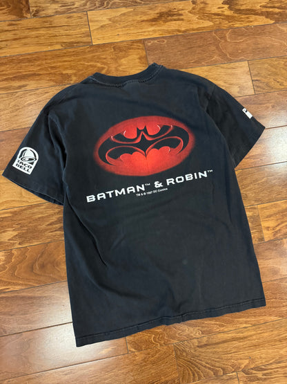 1997 Batman & Joker Vintage Taco Bell DC Promo Tee (M)