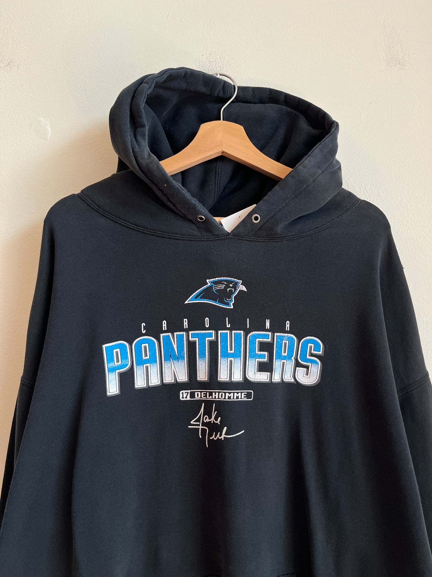 00s Carolina Panthers Jake Delhomme Hoodie (XXL)