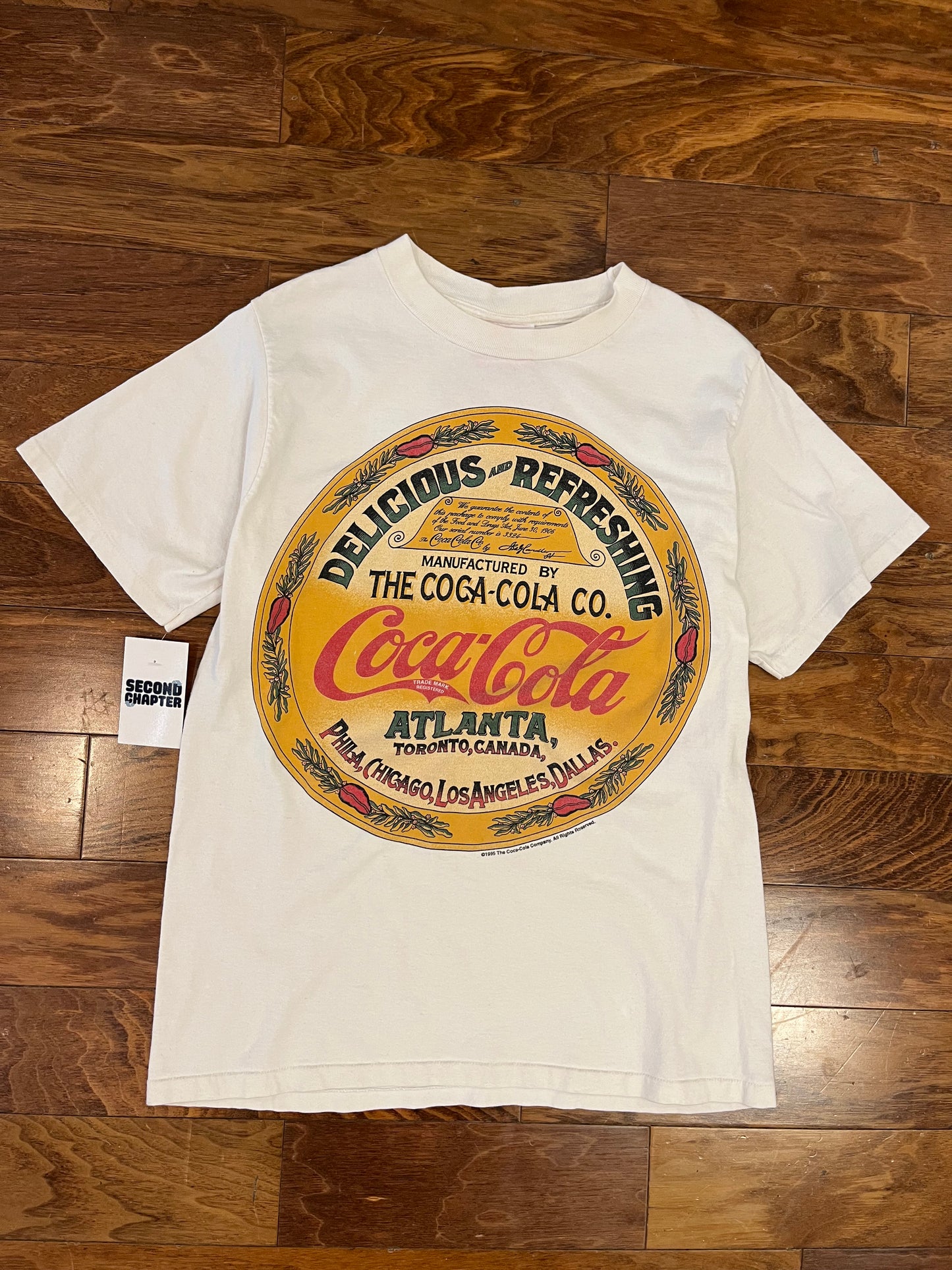 1995 Coca-Cola Atlanta Changes Tee (L)