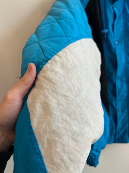 90s Carolina Panthers Starter Pro Line Blue Puffer Jacket (M)
