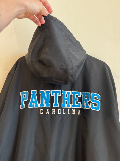 2010s Carolina Panthers Hooded NFL Windbreaker (XL)