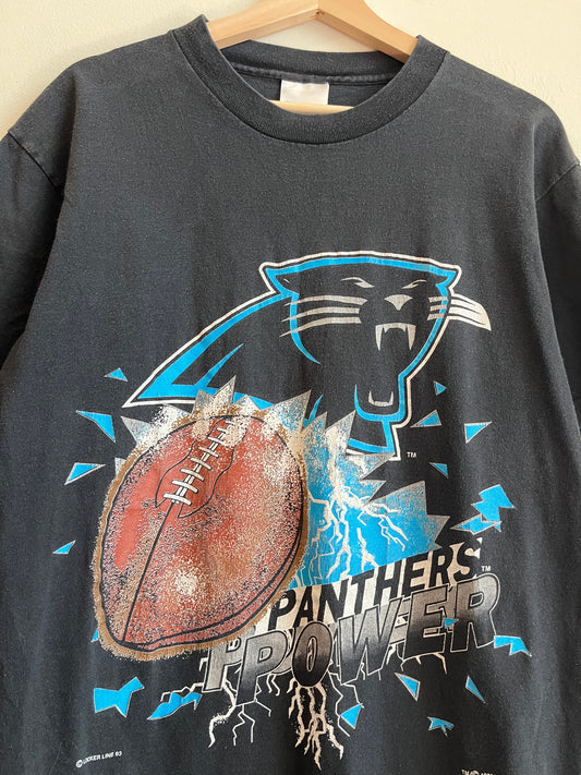 1993 Carolina Panthers Power Football Tee (L)