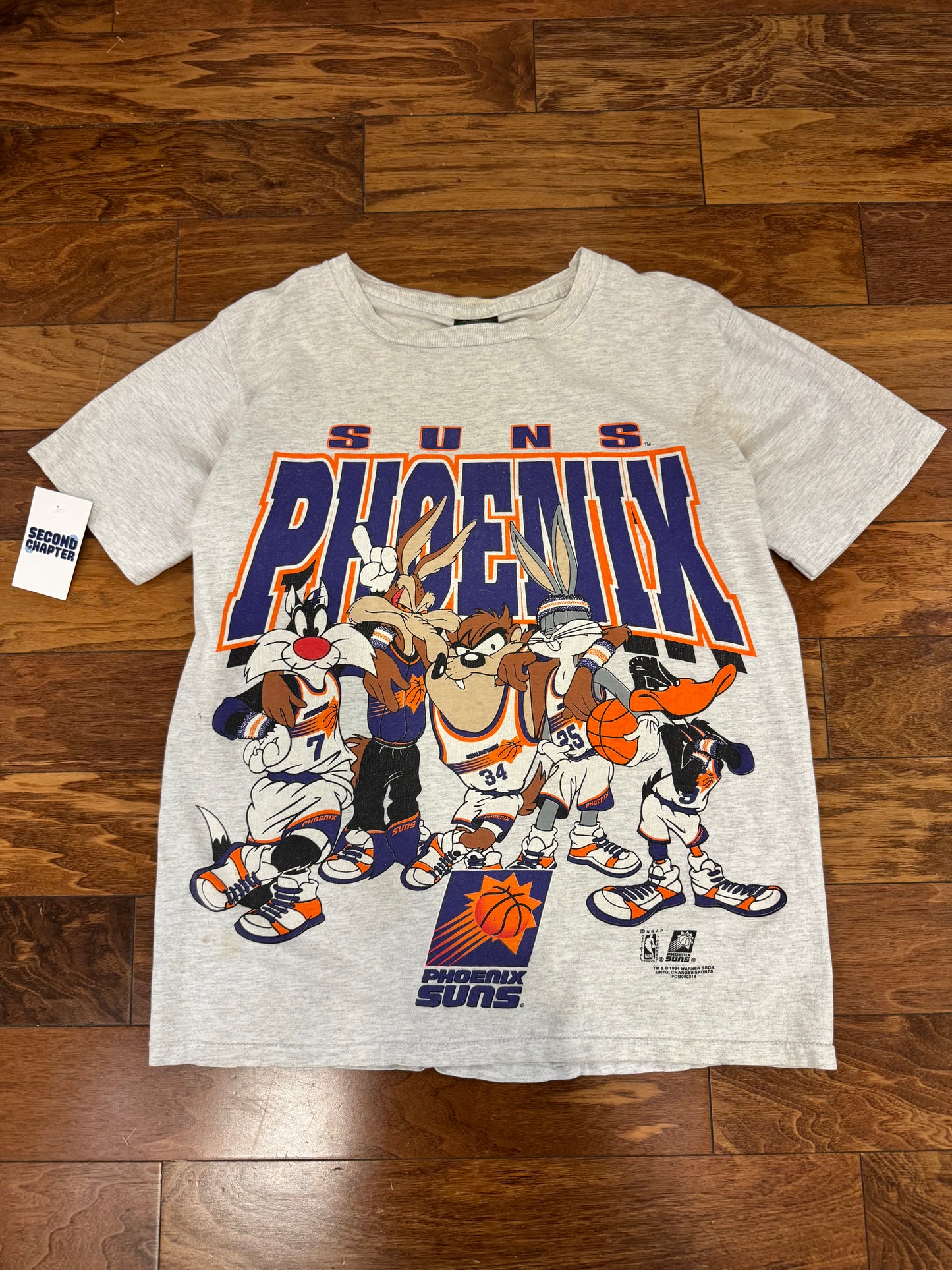 1994 Phoenix Suns Looney Tunes Vintage NBA Tee (L)