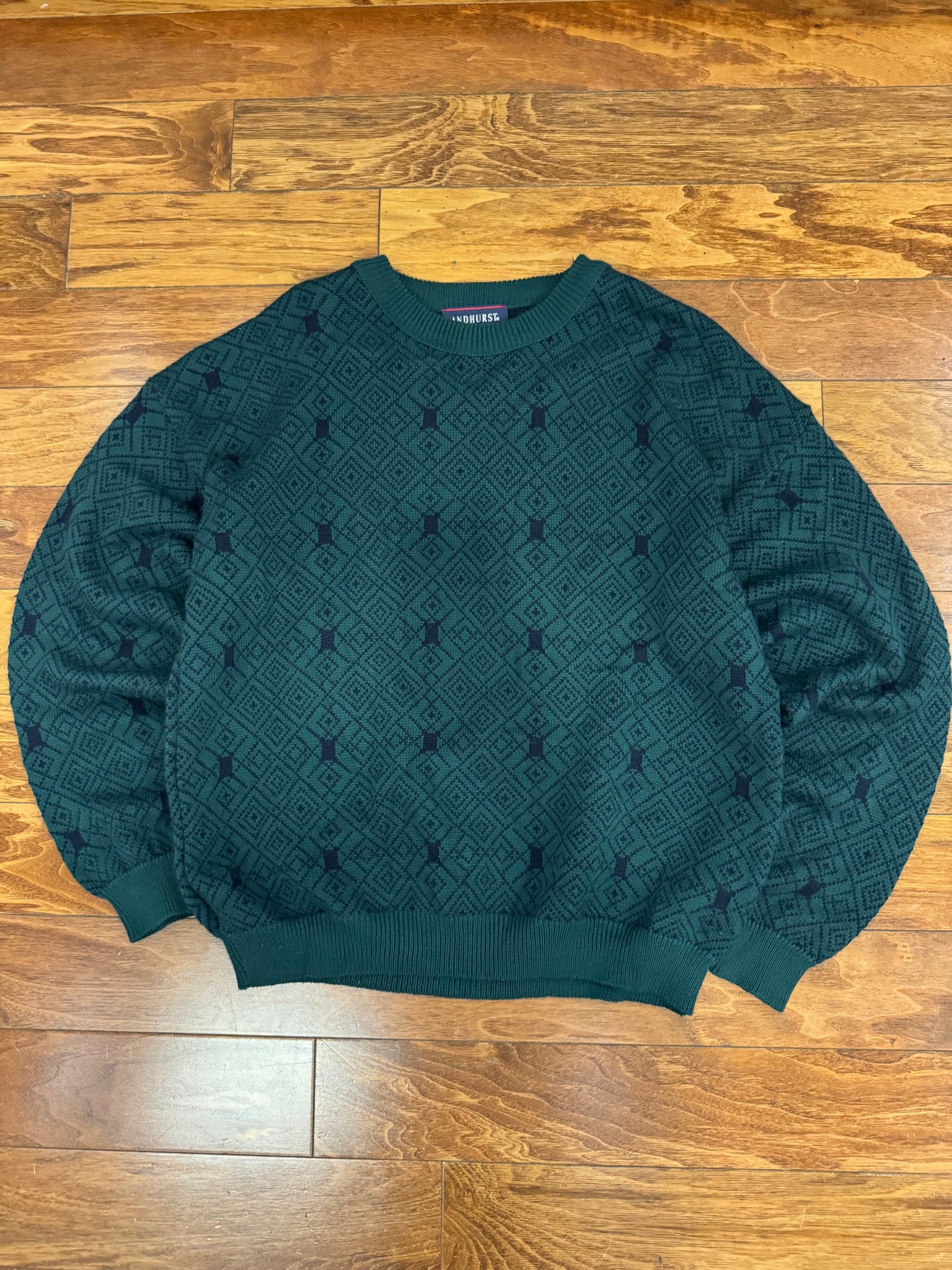 90s Andhurst Green Sweater (XL)