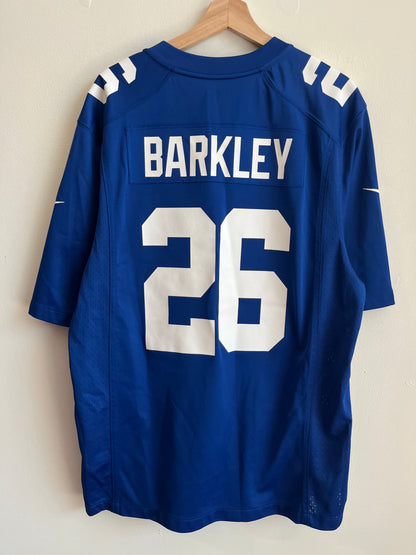 2015 New York Giants Saquon Barkley Nike Jersey (L)