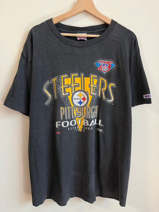 1994 Pittsburgh Steelers Trench Striped Tee (XL)