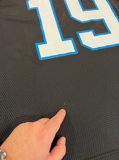 00s Carolina Panthers Keyshawn Johnson Reebok Home Jersey (L)