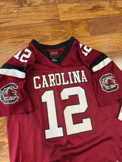 00s USC Gamecocks #12 Football Jersey (Youth XL)