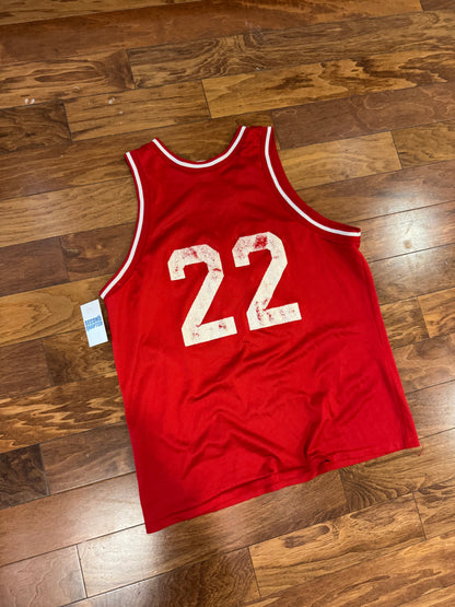 90s Indiana Basketball #22 Logo Athletic Jersey (XL)