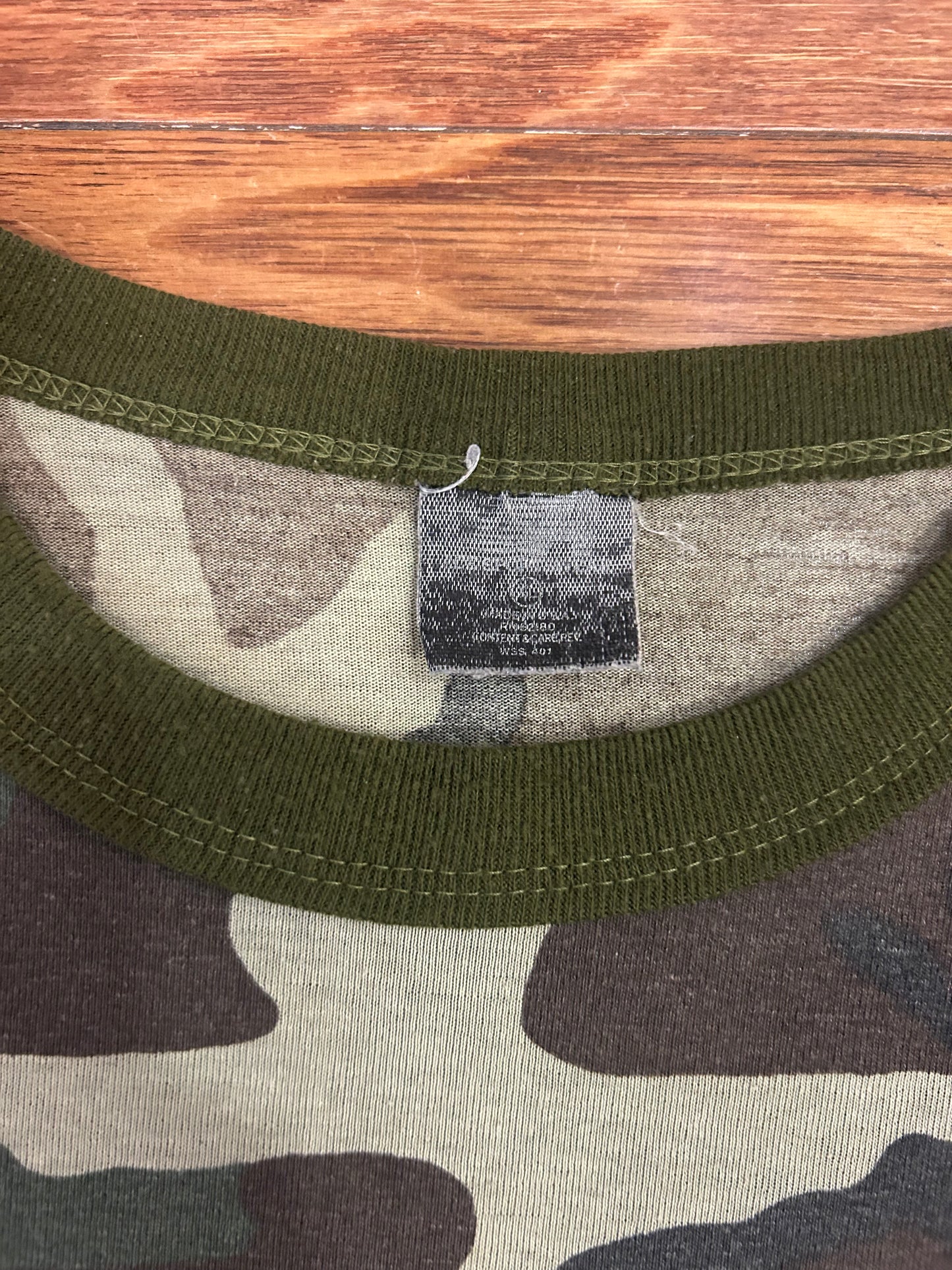 90s Camo Pocket Tee (L)