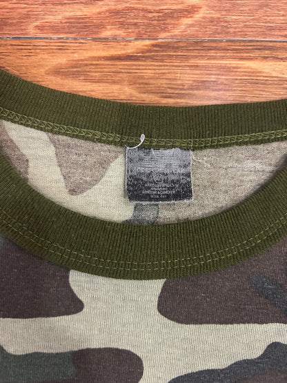 90s Camo Pocket Tee (L)