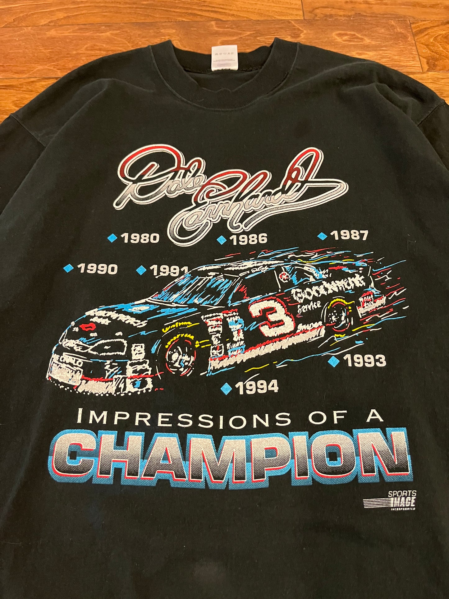 1994 Dale Earnhardt "Impressions of a Champion" Nascar Tee (XL)