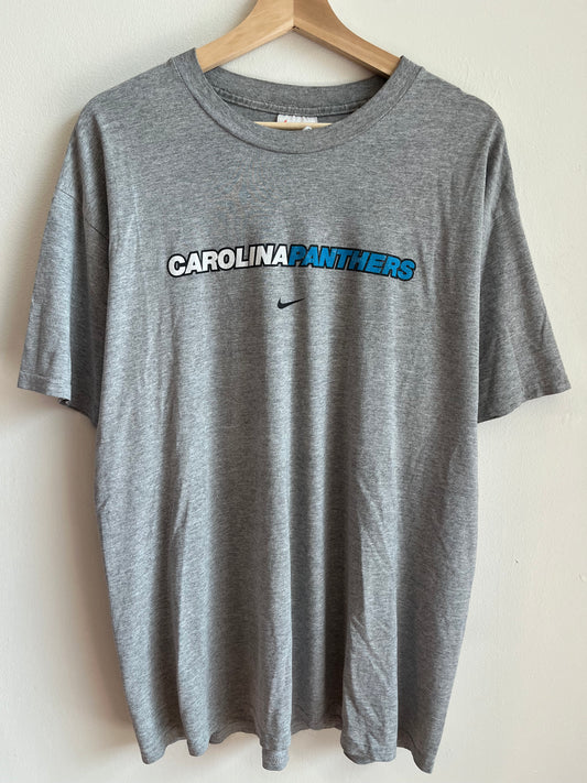 90s Carolina Panthers Nike Center Swoosh Tee (L)